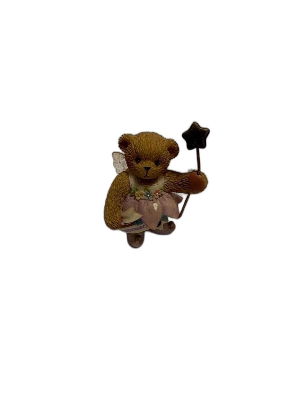 Cherished Teddies bear with fairy wings
